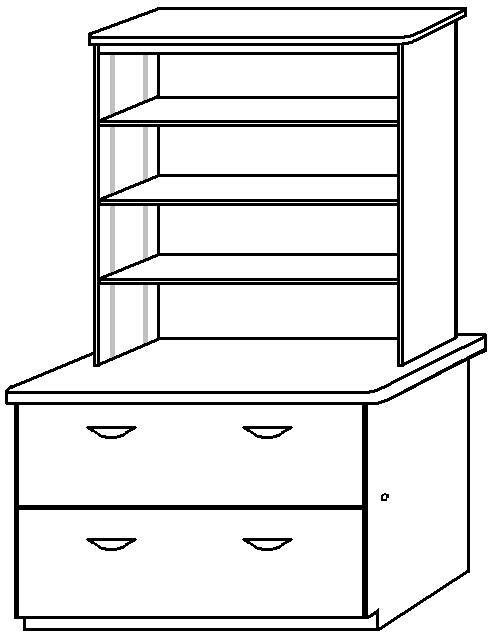 Mountable Bookcase-14975