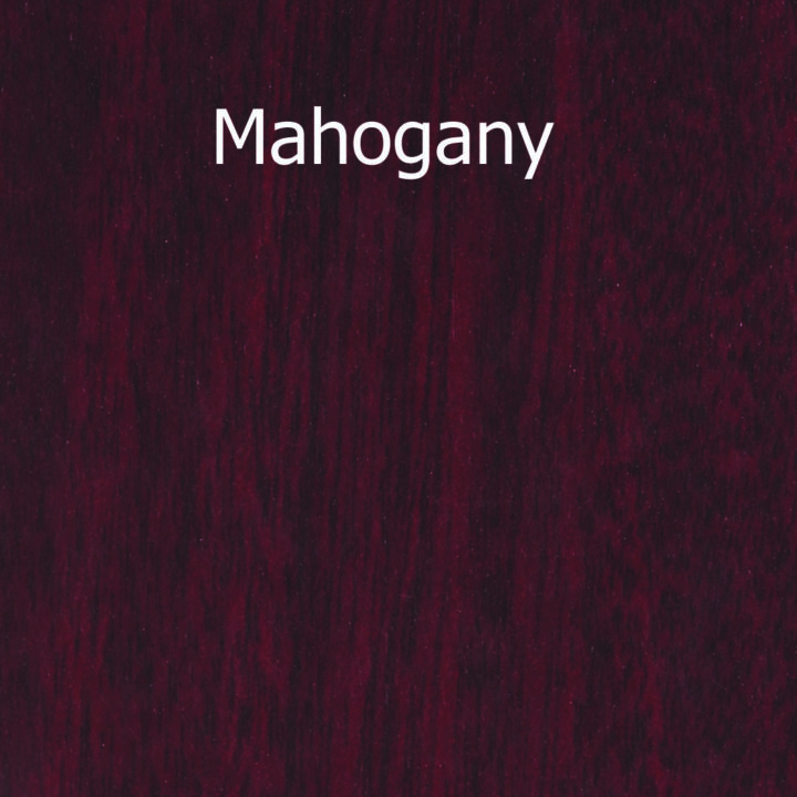 Mahogany.